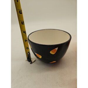 Lot Of 3 ND Exclusive Ceramic Cream Pumpkin Bowls HALLOWEEN / FALL DECOR